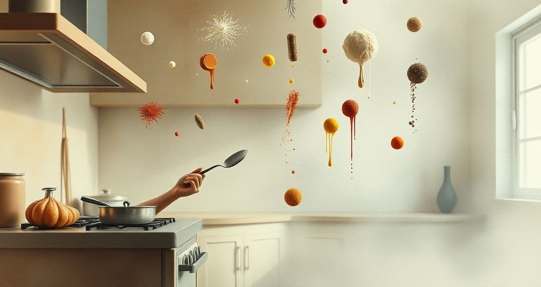 Featured image for Floating Ingredients in Dreams: What Your Unstable Kitchen Reveals About You